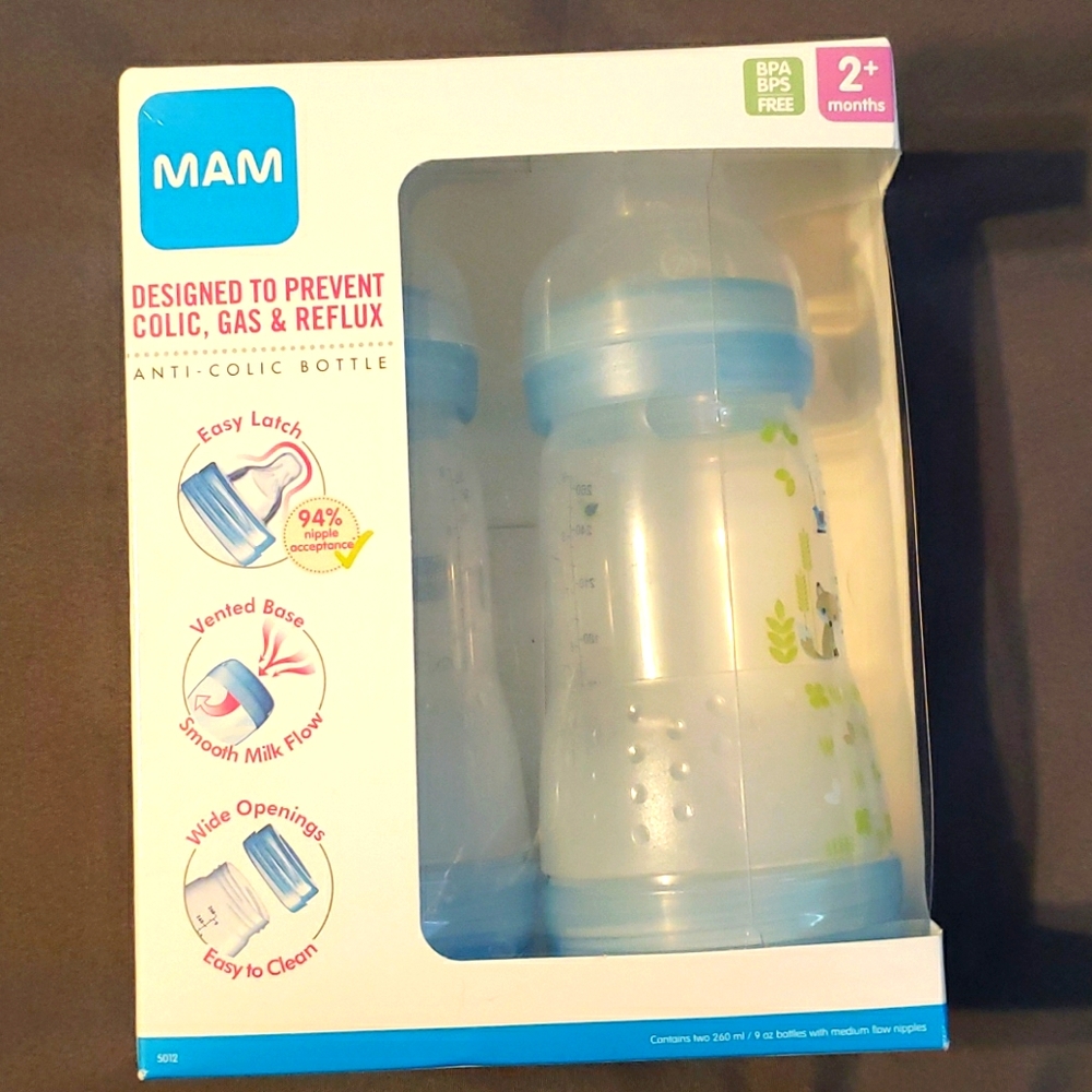 MAM anti-colic bottles